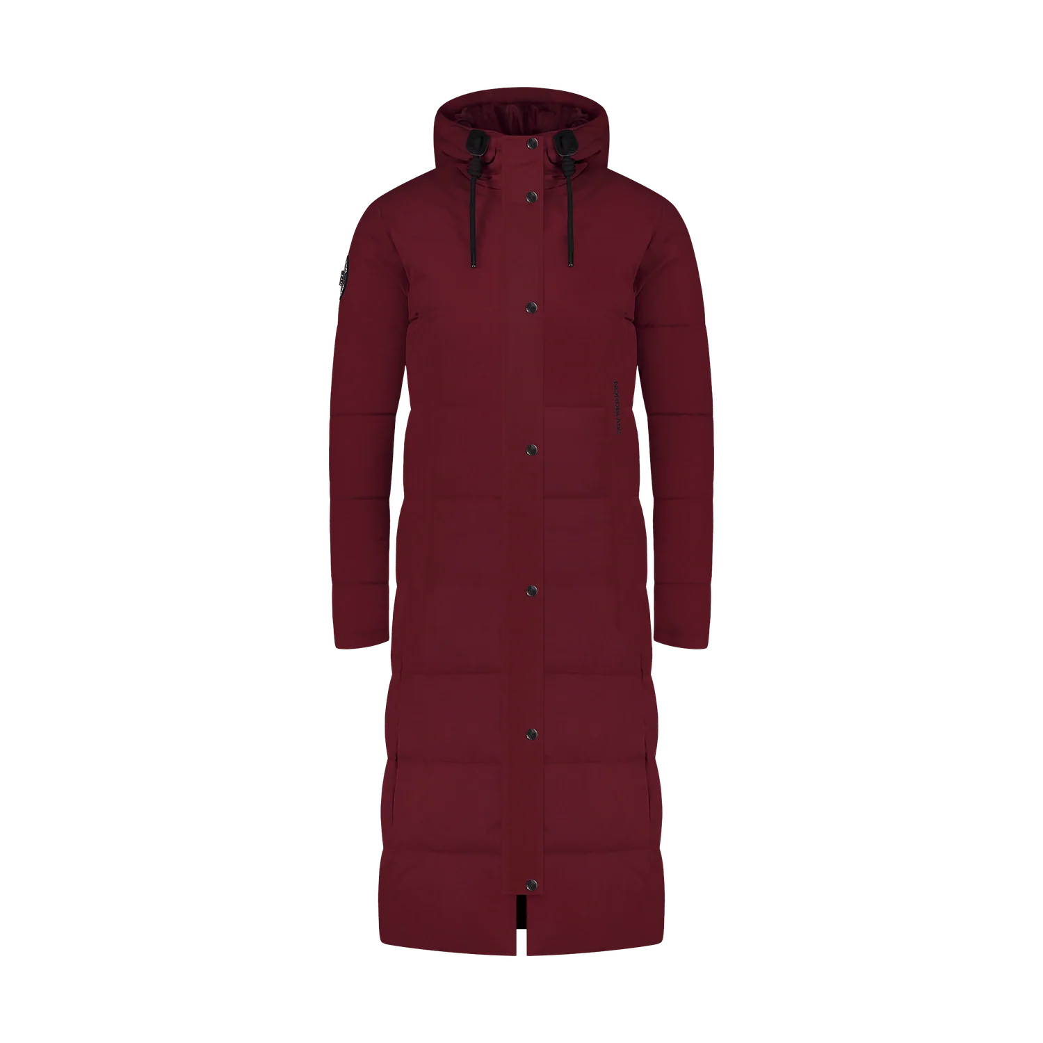 Waterproof winter parka women's - CAIRN wine red – Nordblanc.com