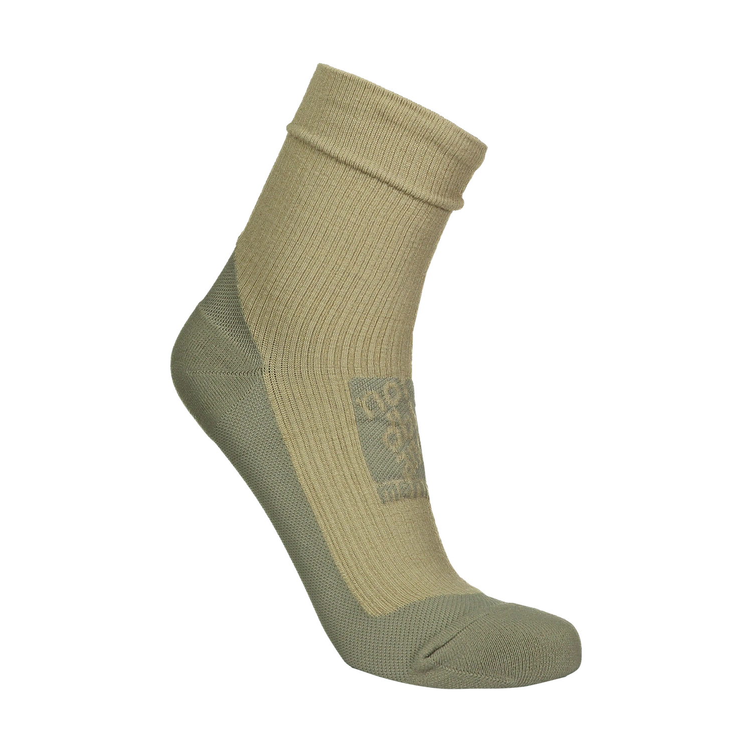 Compression merino socks - BUMP beige