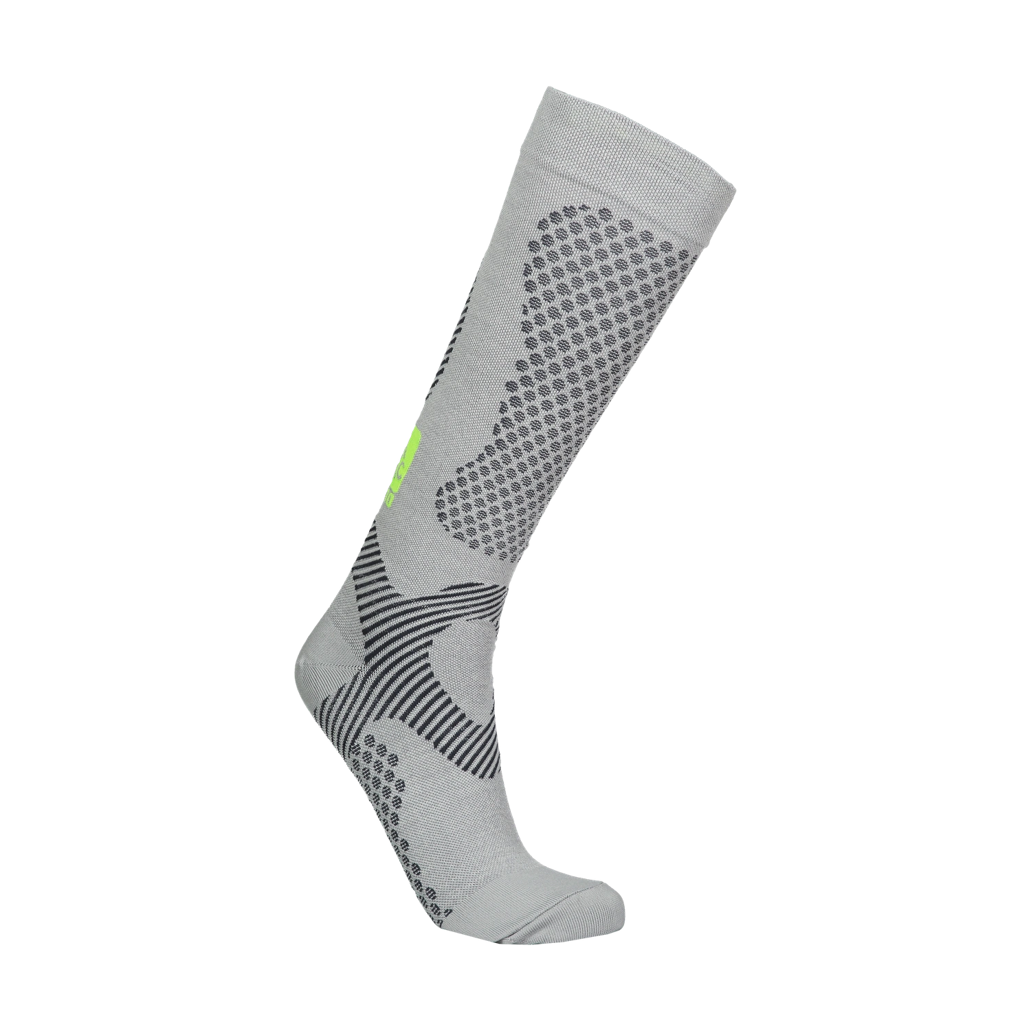 Compression merino socks - PORTION grey