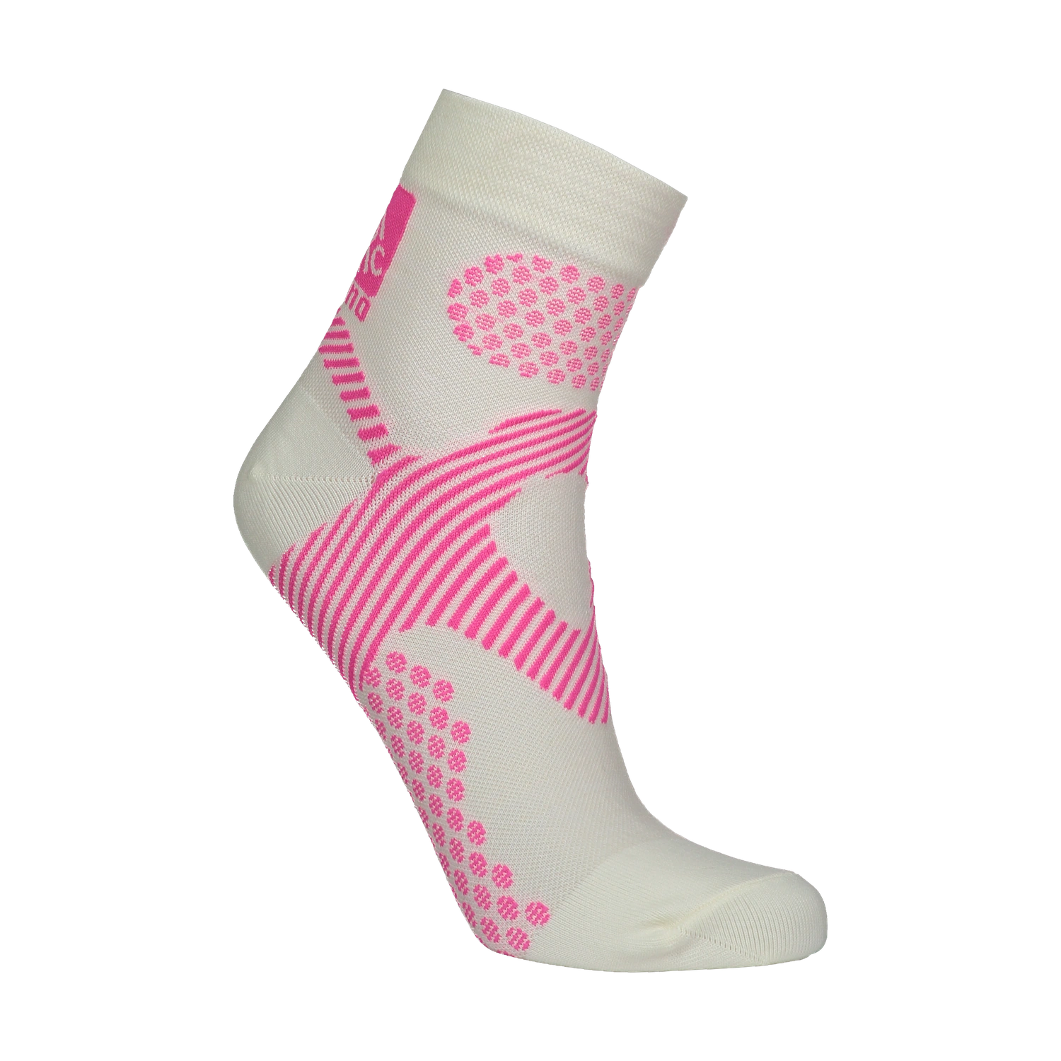 Compression merino socks - FERVOUR white-1