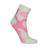 Compression merino socks - FERVOUR white
