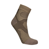 Compression merino socks - FERVOUR brown