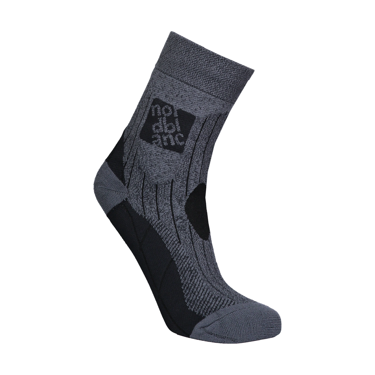 Kompressions- Sportsocken - STARCH grau