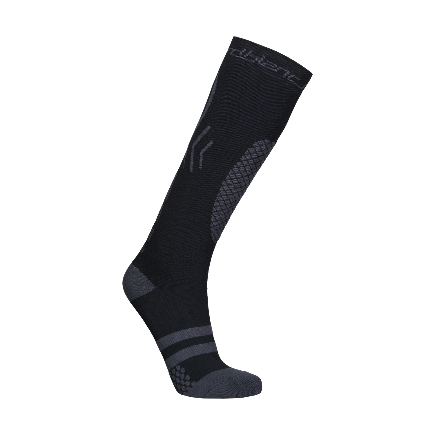 Compression ski socks - FEUD black