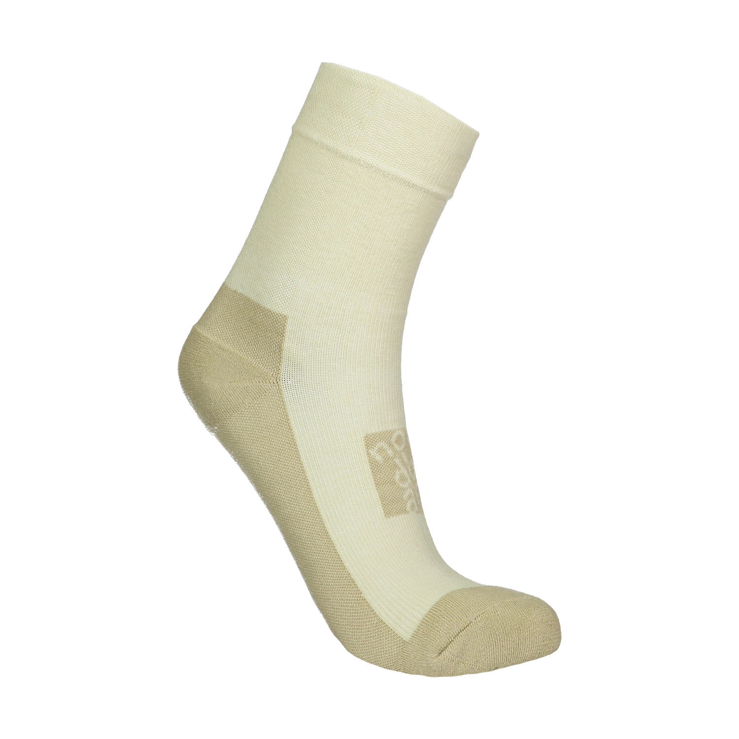 Compression hiking socks - IMPACT beige