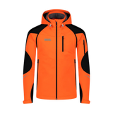 Zateplená softshellová bunda 2v1 pánská - DUOWARM oranžová