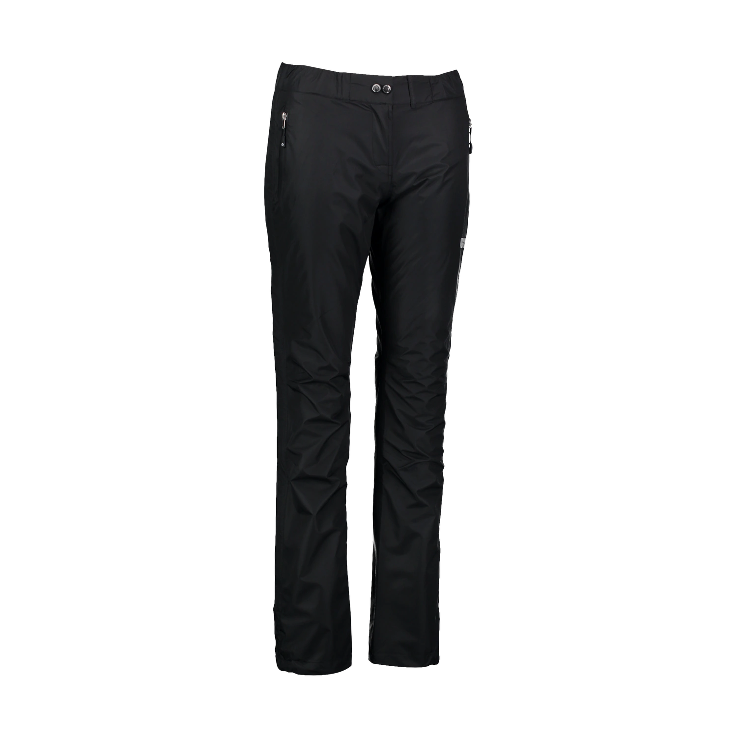 Fullzip outdoor pants women's - MAHALA black-1