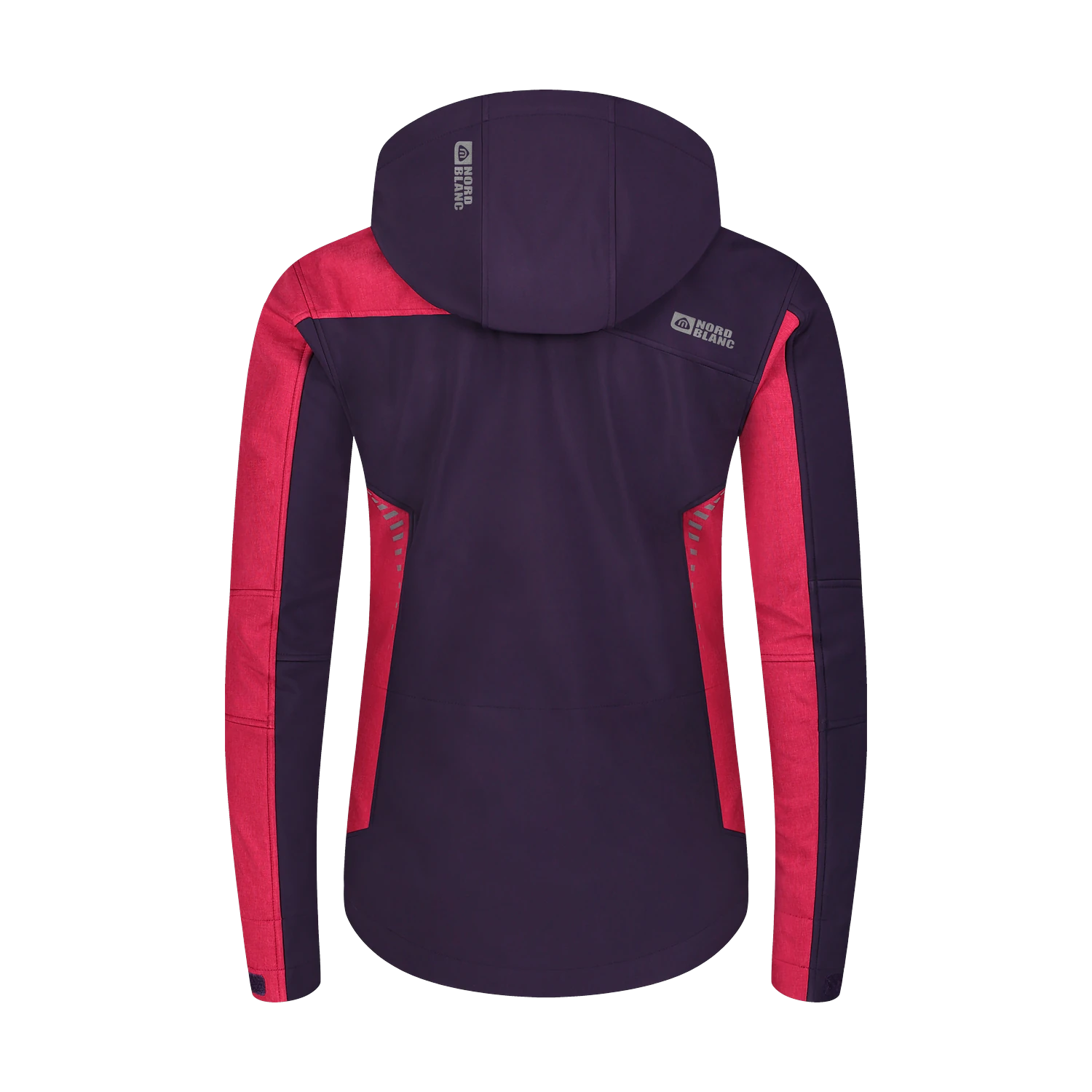 lyzarska softshell bunda damska vertigo fialova nbwsl4684