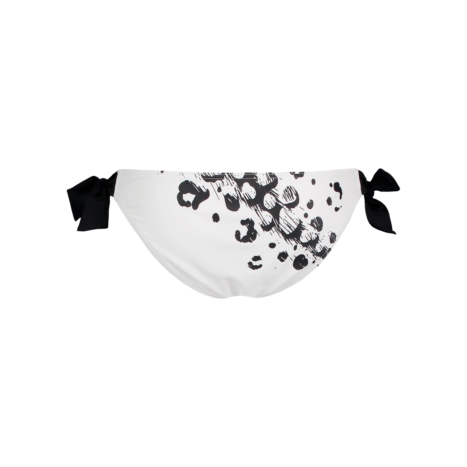 Bikinihose Damen - PANTER weiß-2