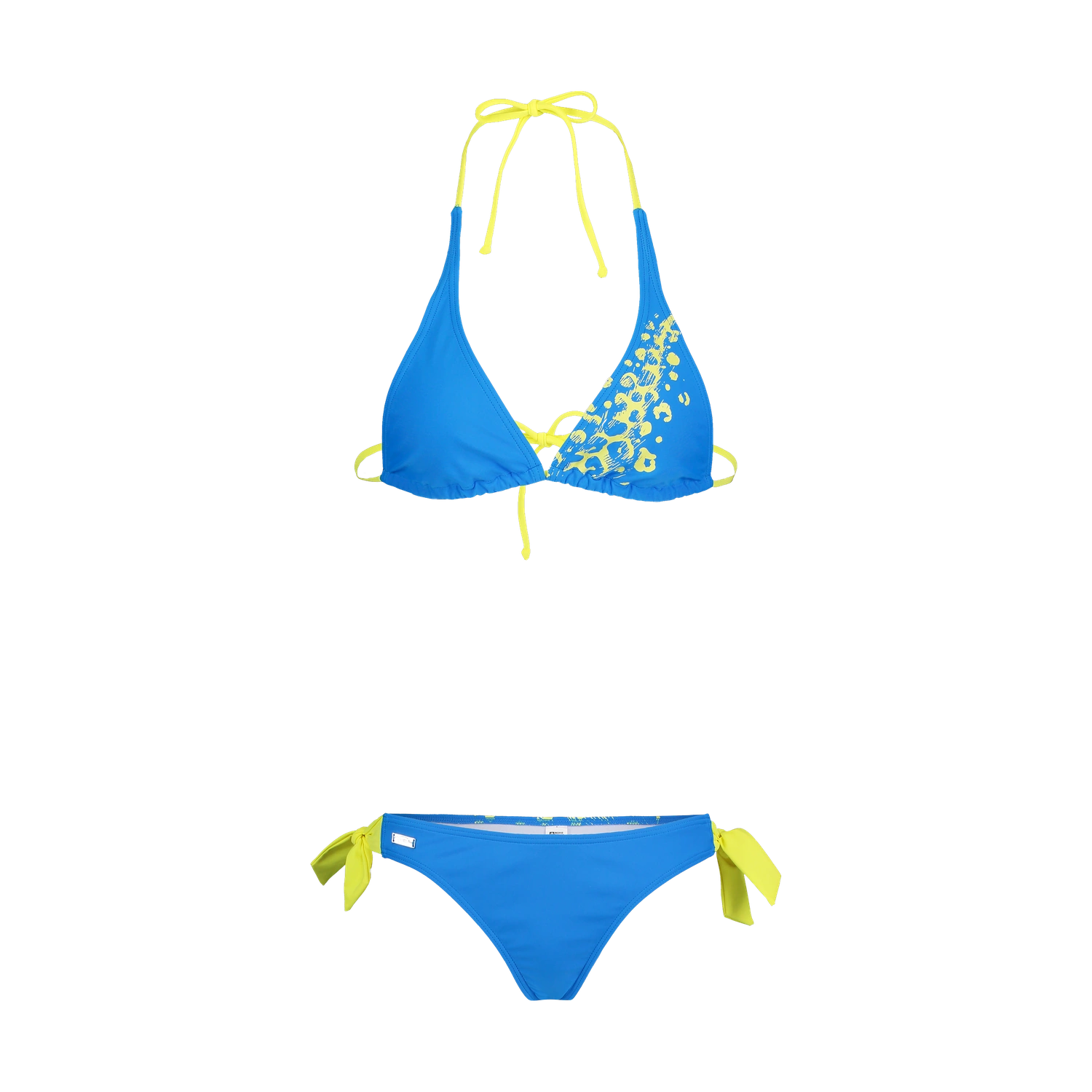 Bikinové kalhotky dámské - PANTER modré-3