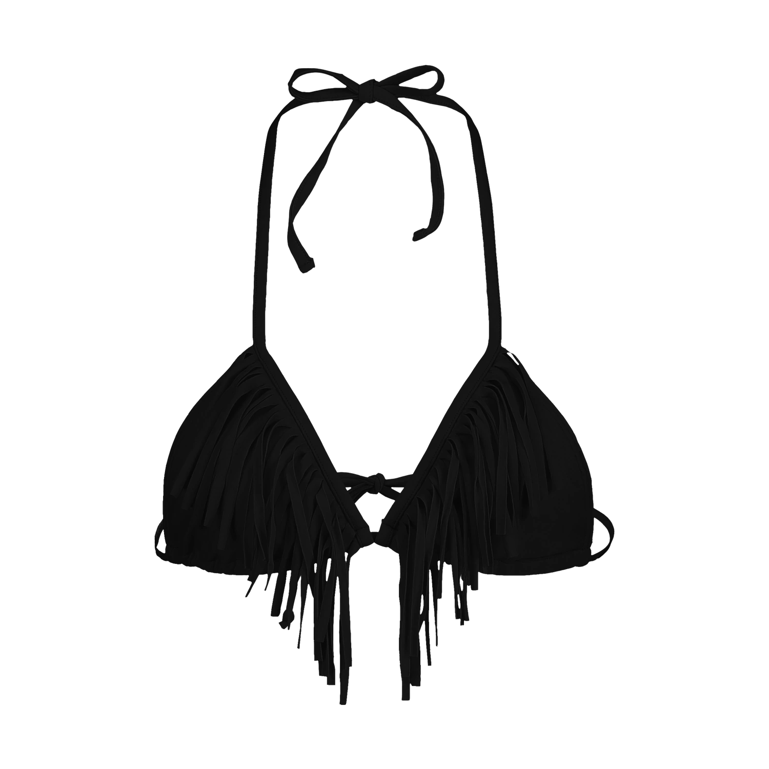 Bikini top women's - FRINGE black-1