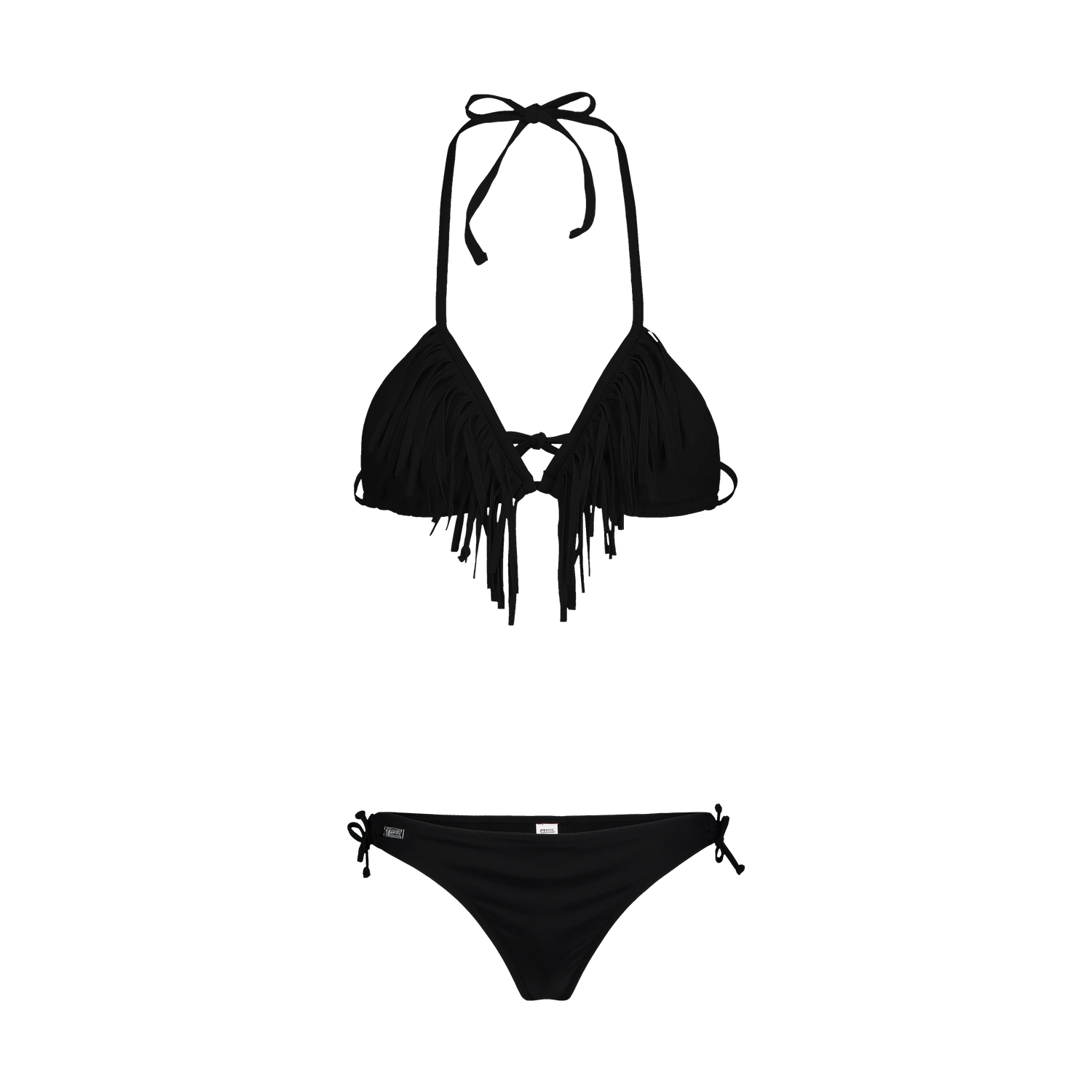 Bikini top women's - FRINGE black-2