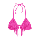 Bikini top women's - FRINGE pink