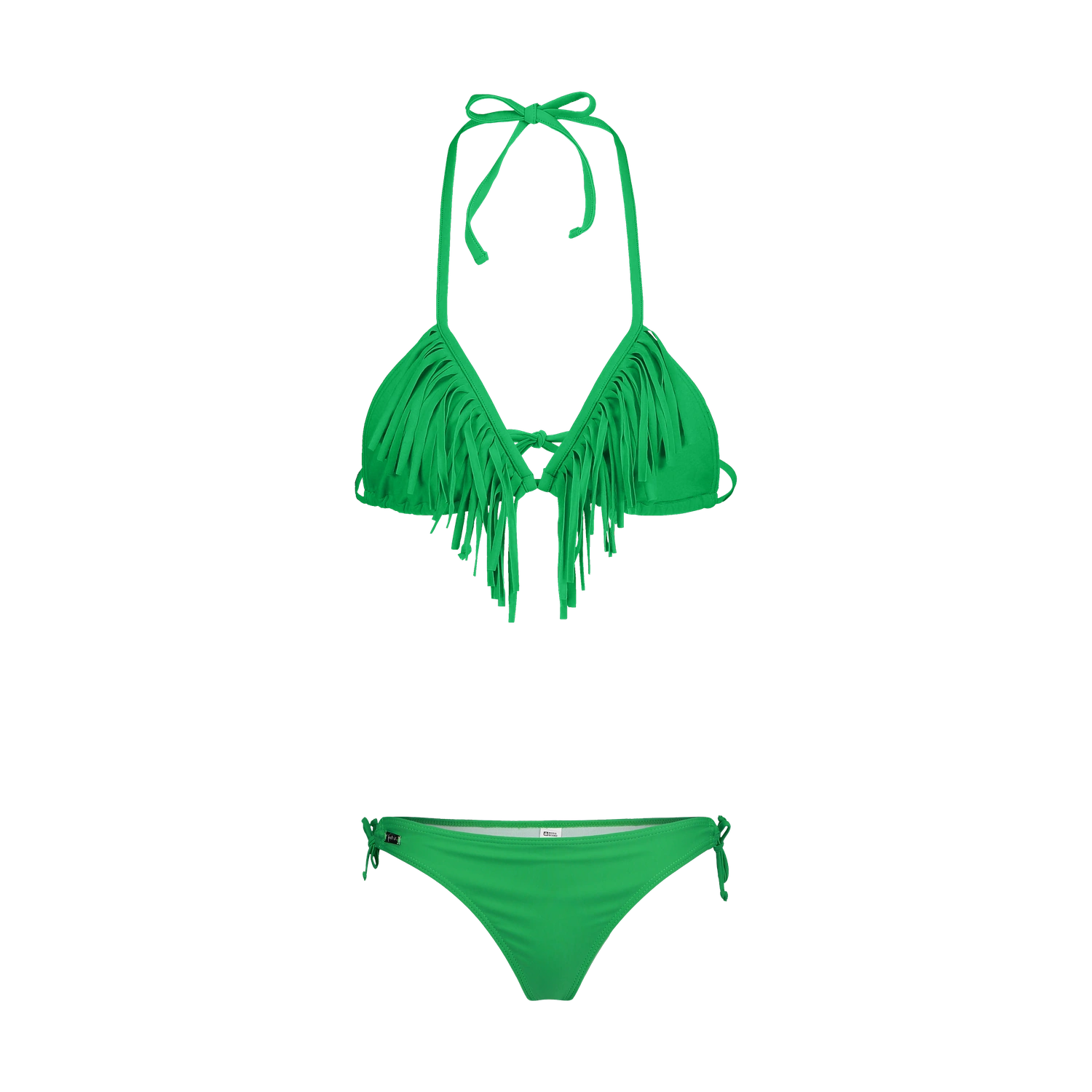 Bikini bottom pentru femei - FRINGE verde-3