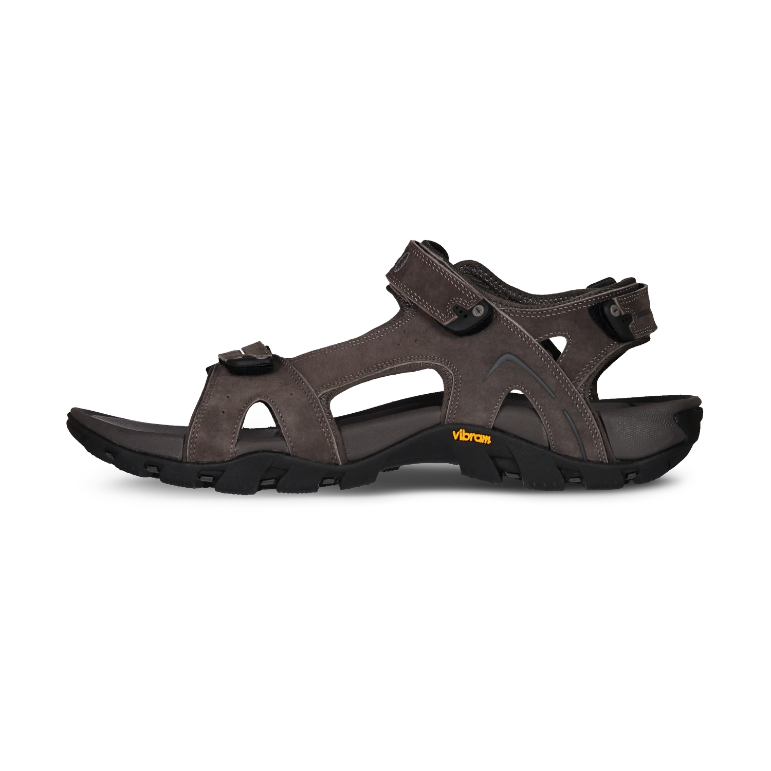 Leder- Wandersandalen Herren - MARTINEZ schwarz