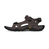 Leder- Wandersandalen Herren - MARTINEZ schwarz