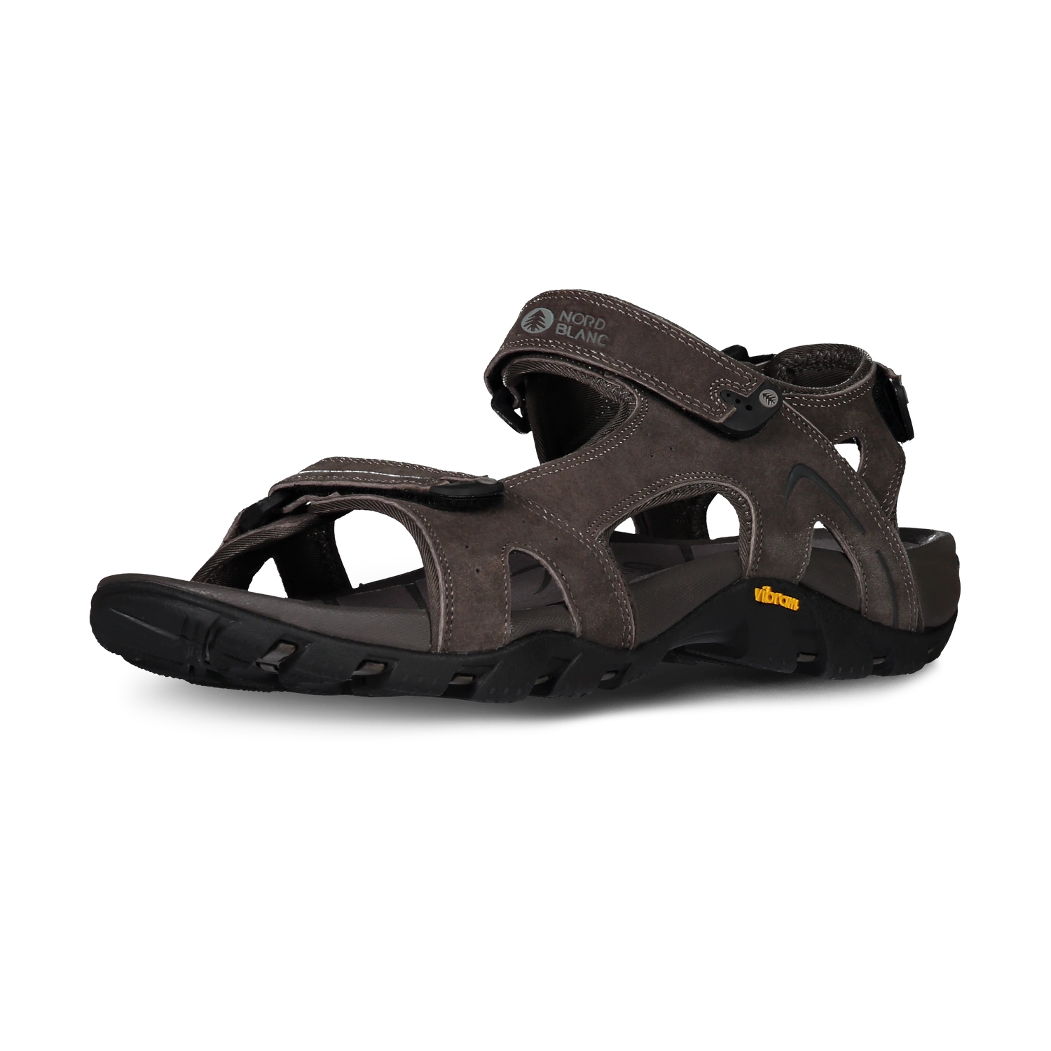 Leder- Wandersandalen Herren - MARTINEZ schwarz-2