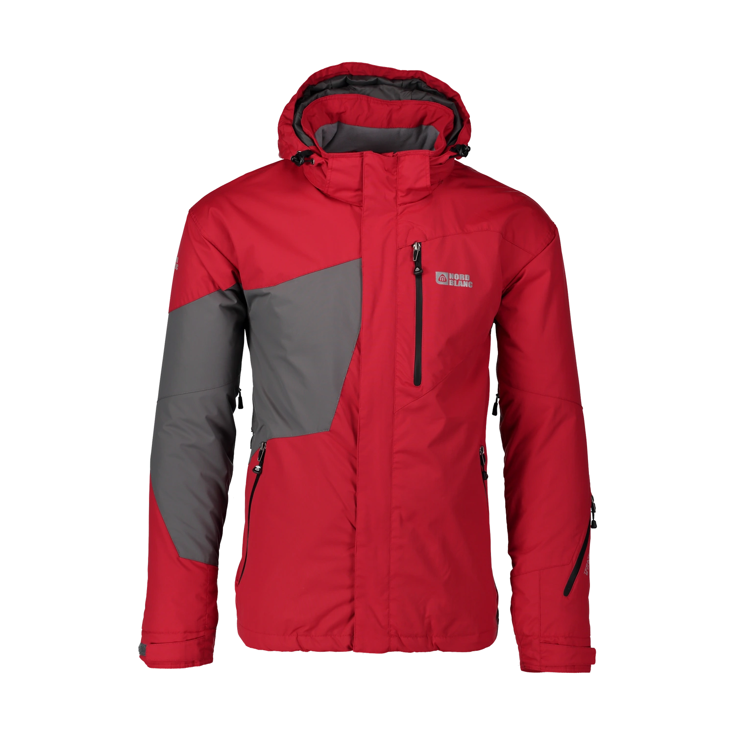 Skijacke Herren - CALIBER rot