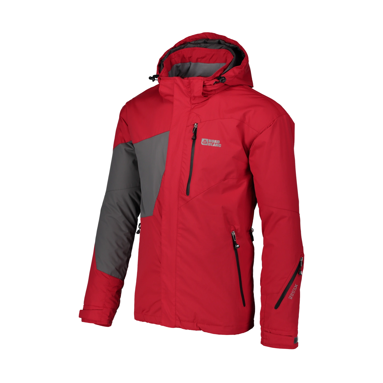 Ski jacket men's - CALIBER red-2