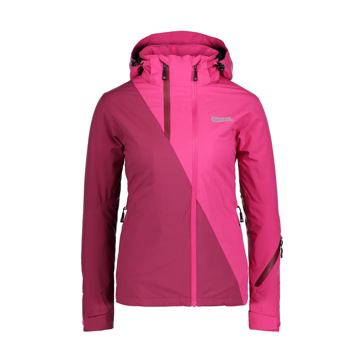 Skijacke Damen - ASPIRE weinrot