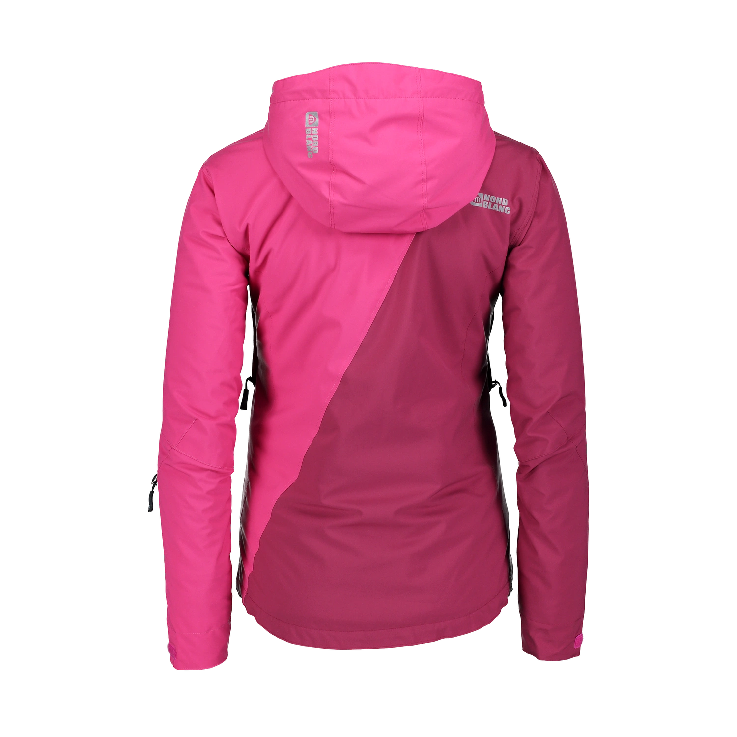 Purple ski jacket women's - ASPIRE wine red-3
