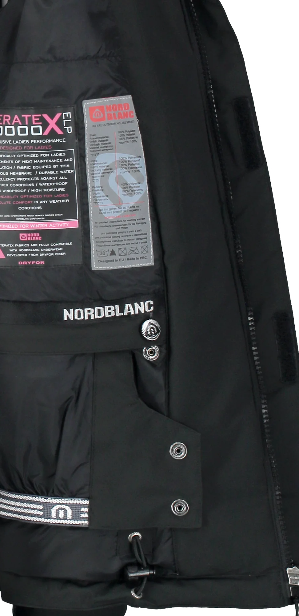 Ski jacket women's - CHAOS black-4