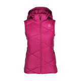 Purple winter vest women's - TRANSFER violet