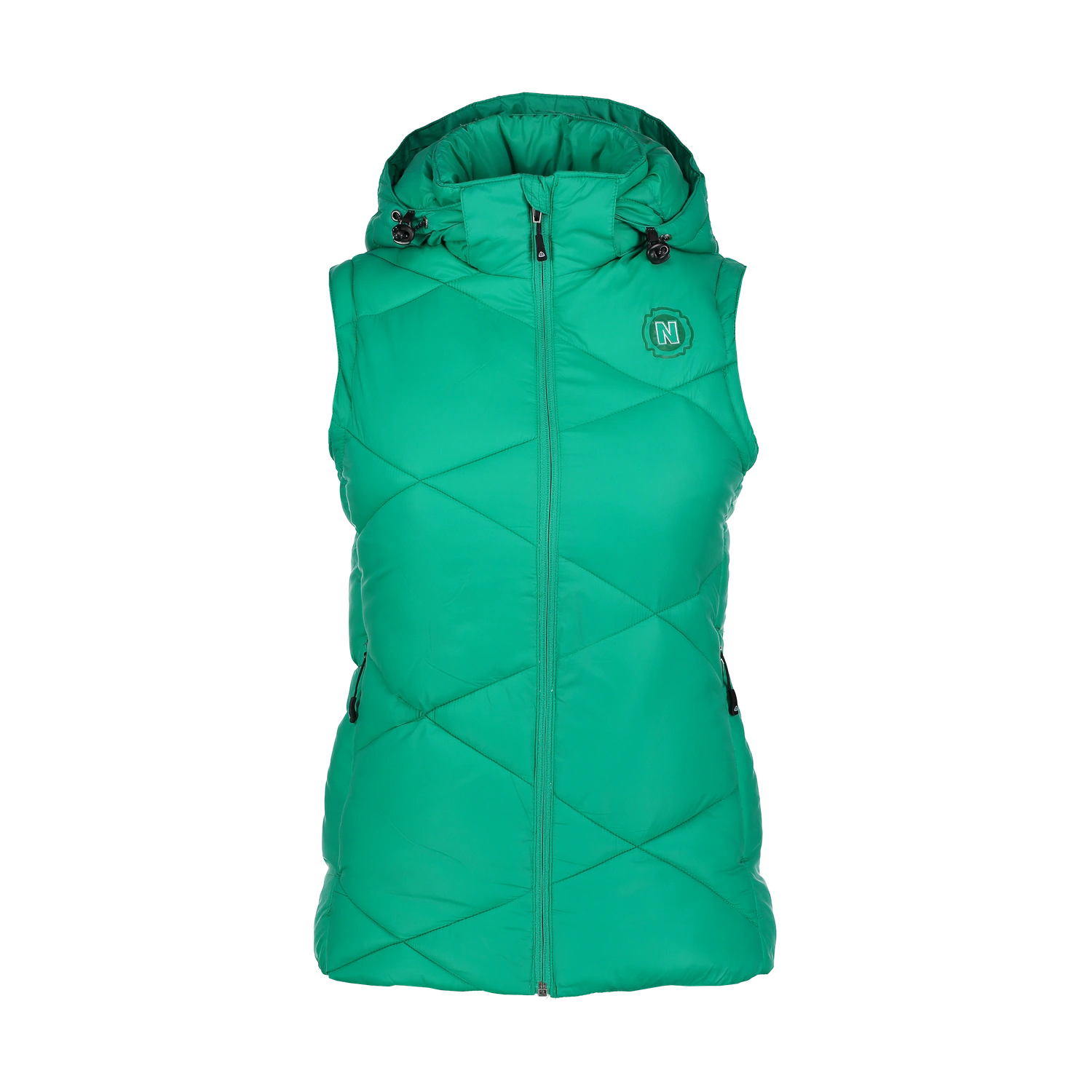 Winter vest women's - TRANSFER green-1