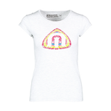 Cotton t-shirt women's - BLOSSOM grey
