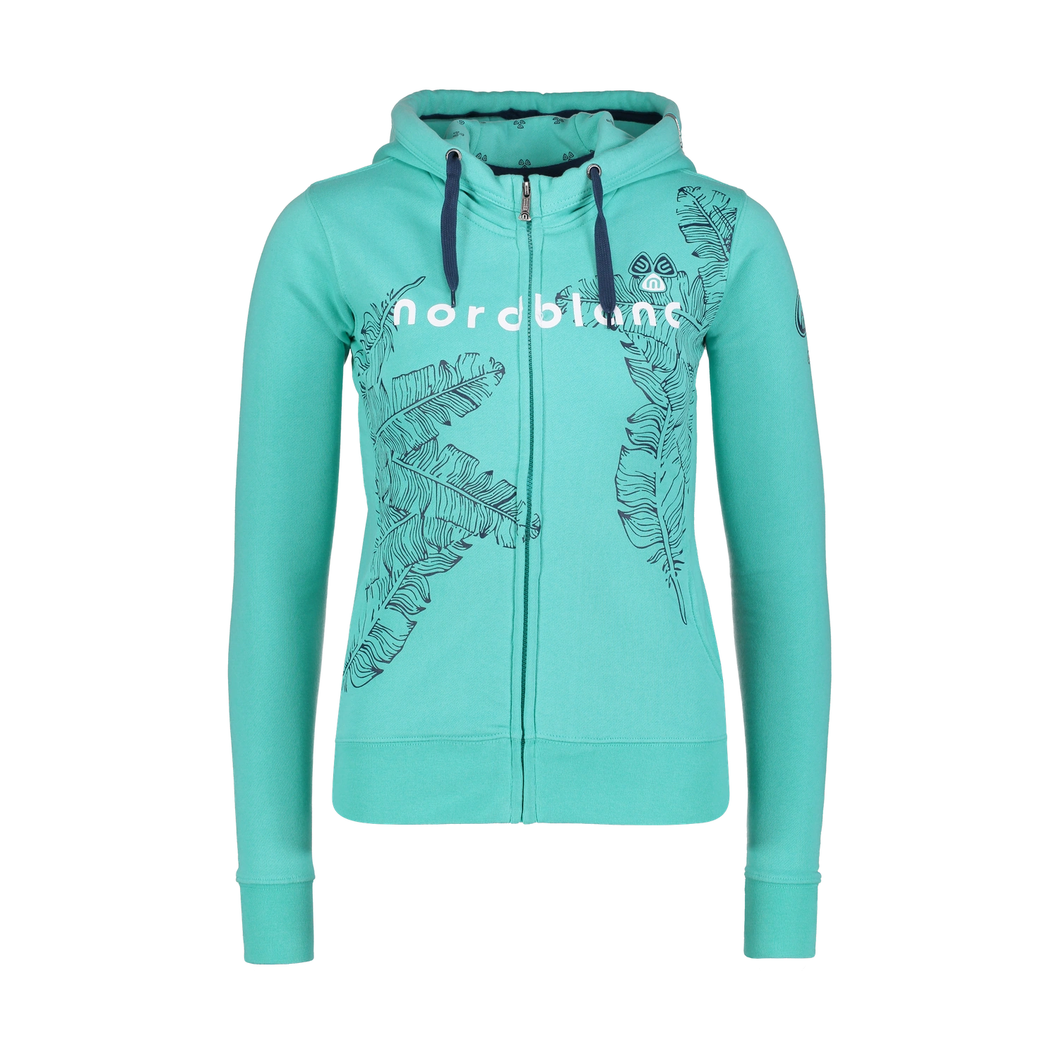 Sweatshirt women's - FEATHER green-1