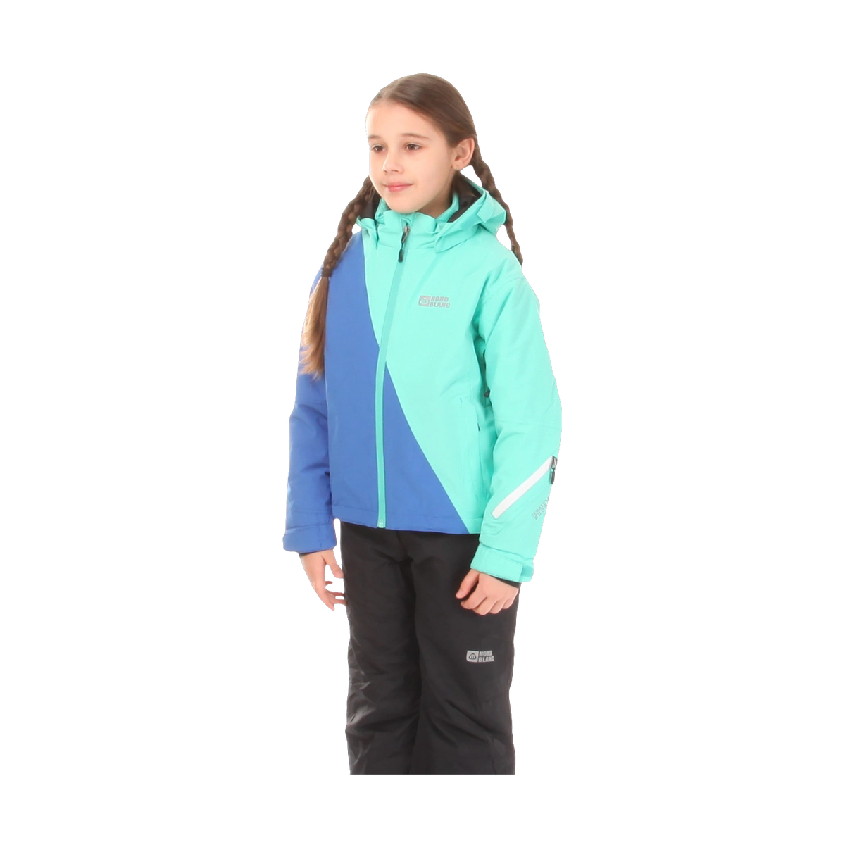 Winter jacket kid's - COLOR blue – image 2