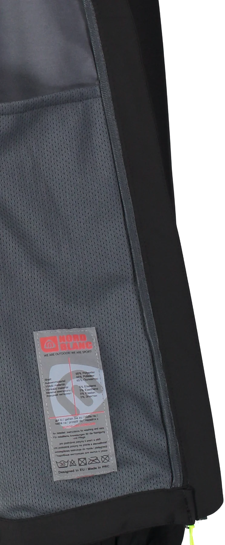 Light softshell jacket men's - SENSOR black-4