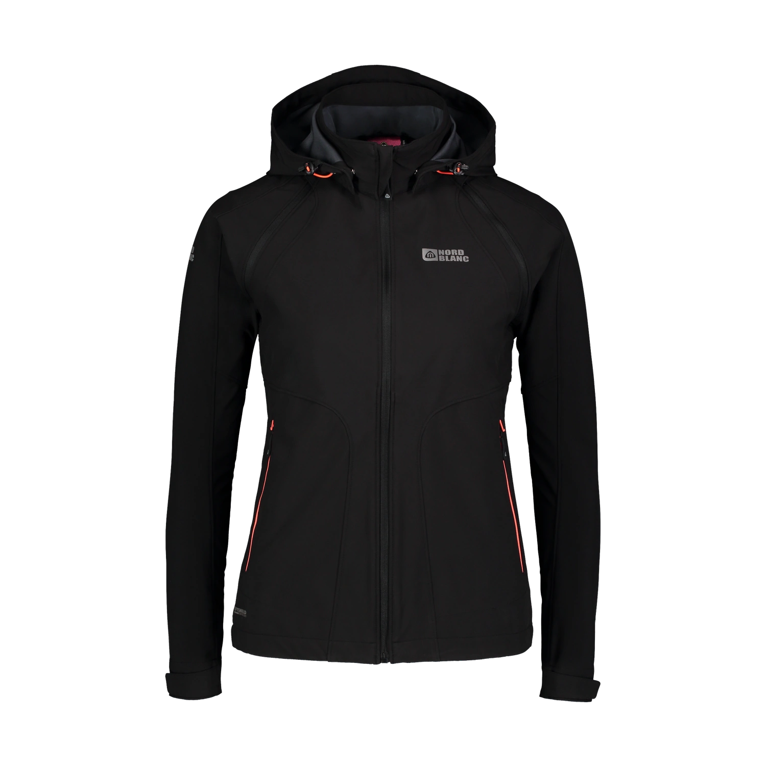 Light softshell jacket 2in1 women's - FLUKE black-1
