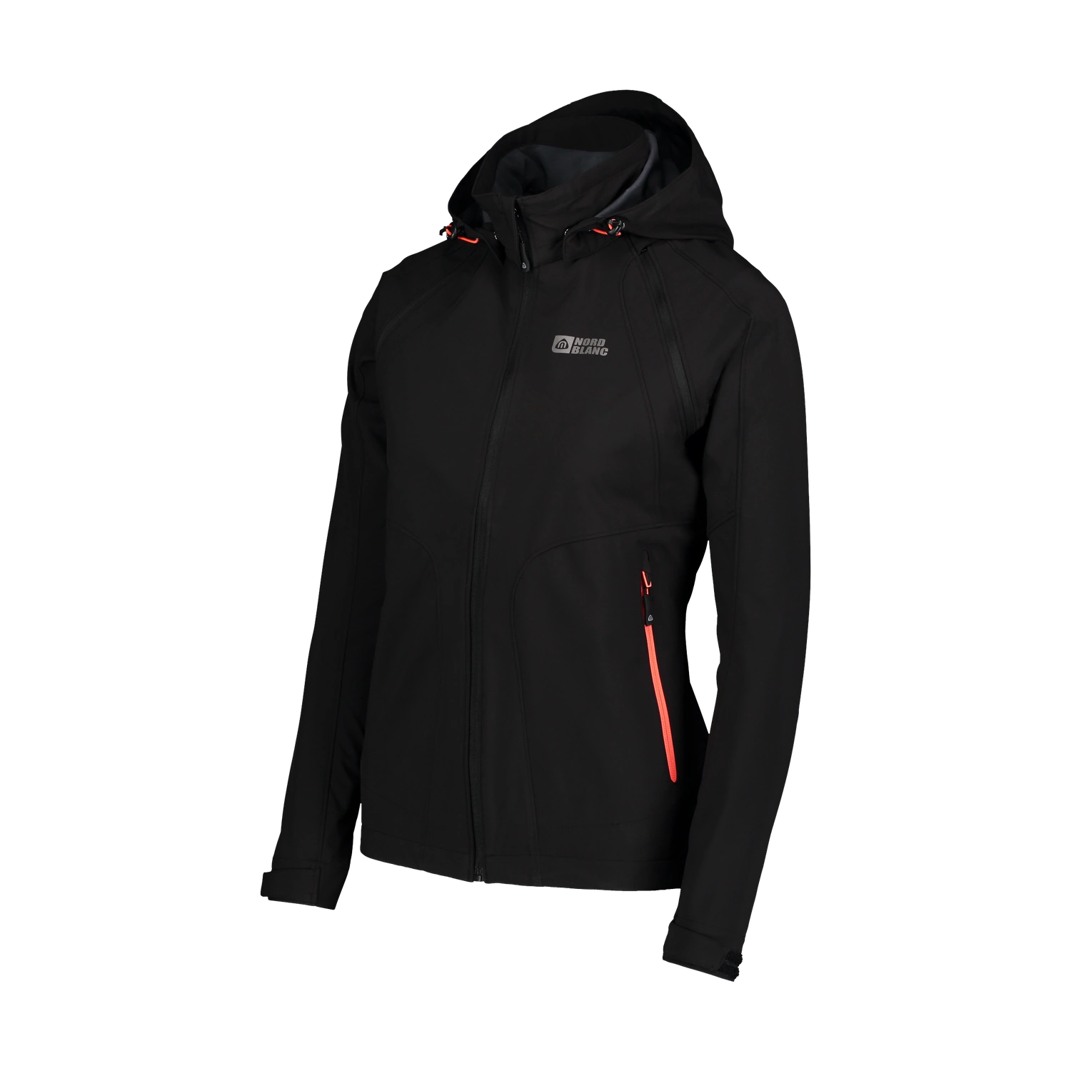 Light softshell jacket 2in1 women's - FLUKE black-2