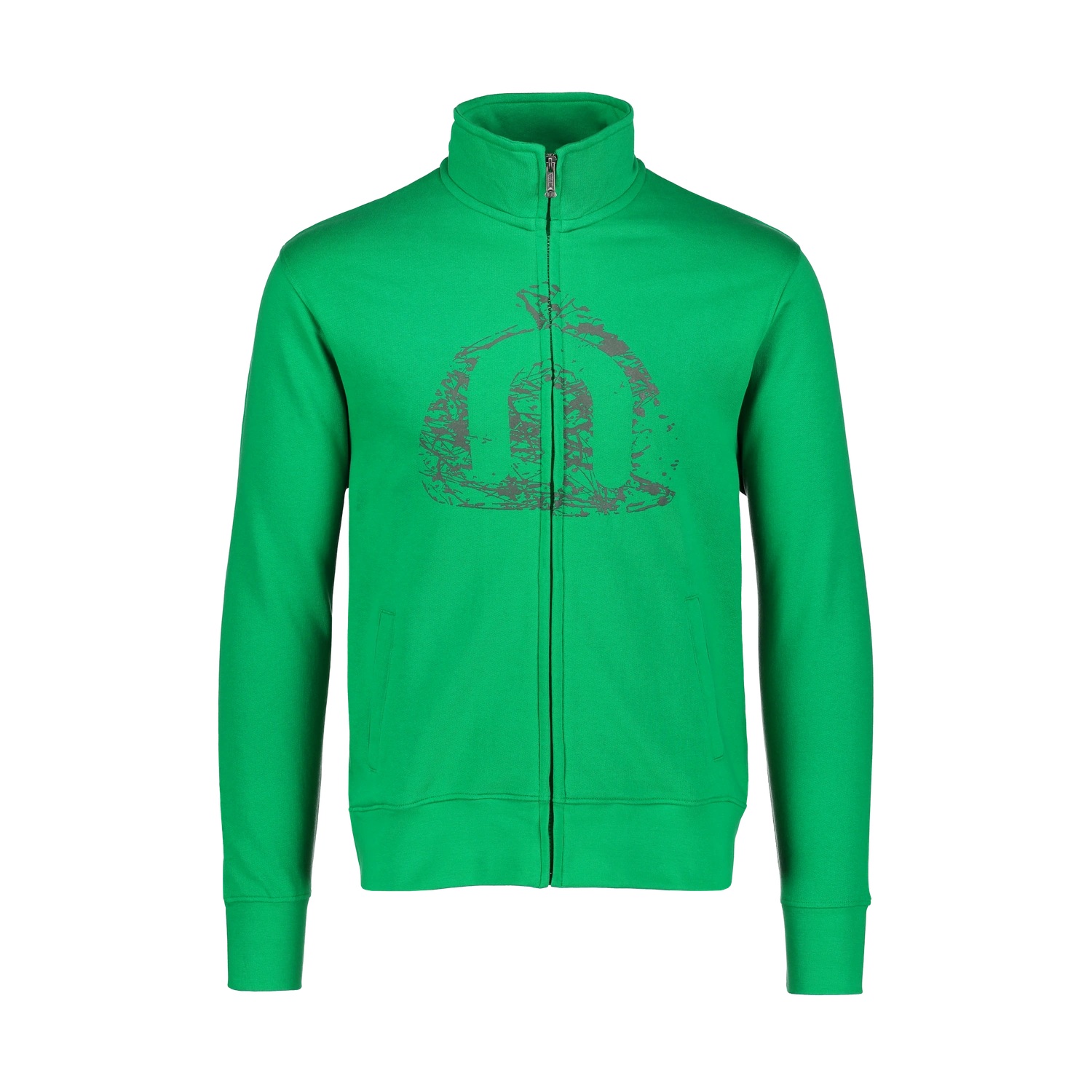Sweatjacke Herren - ARTIST grün-1