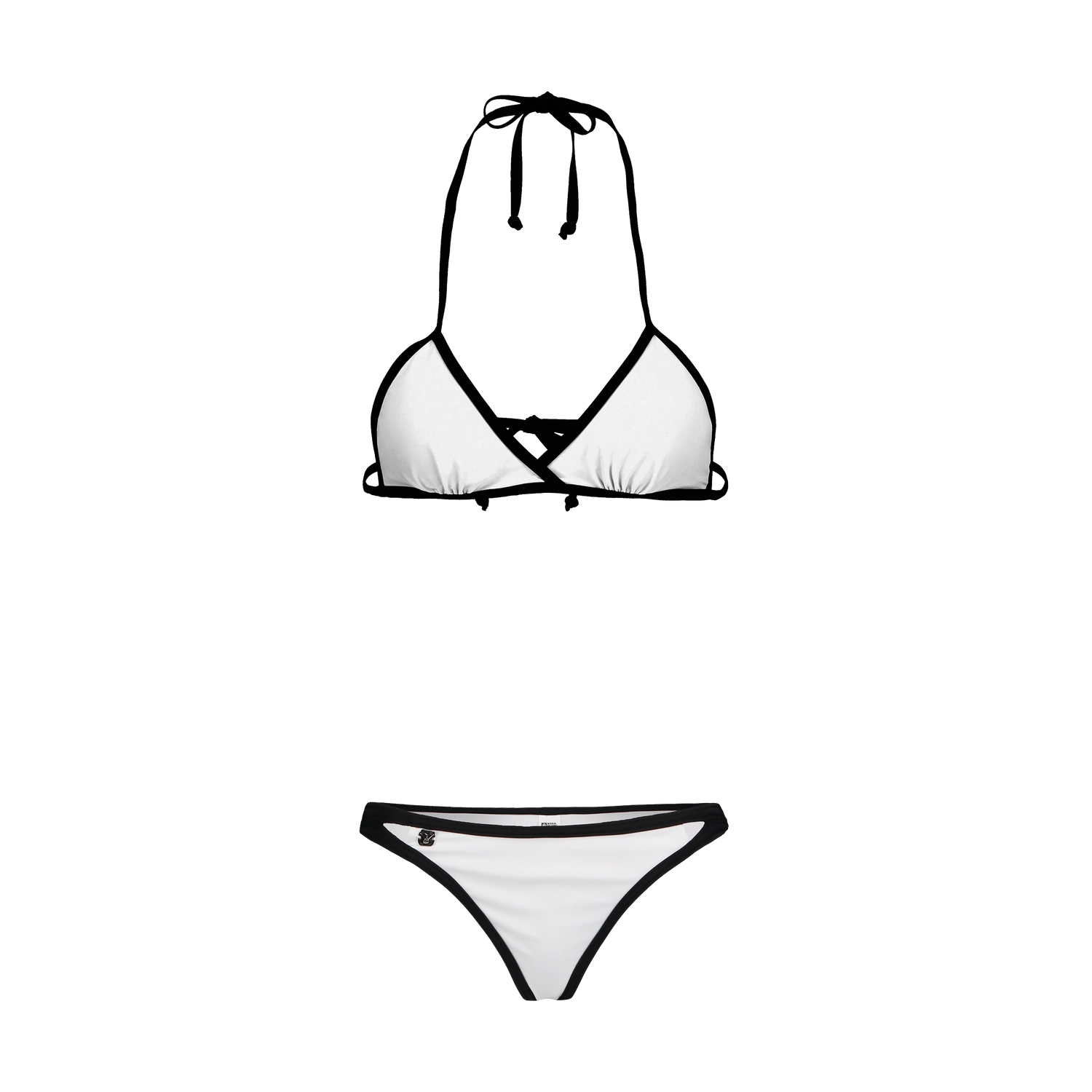 Bikini-Top Damen - HOLIDAY weiß-2