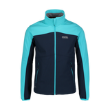 Jachetă softshell cu fleece pentru bărbați - BEFIT albastră