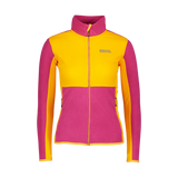 Light fleece jacket women's - VIVID orange