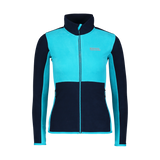 Light fleece jacket women's - VIVID blue