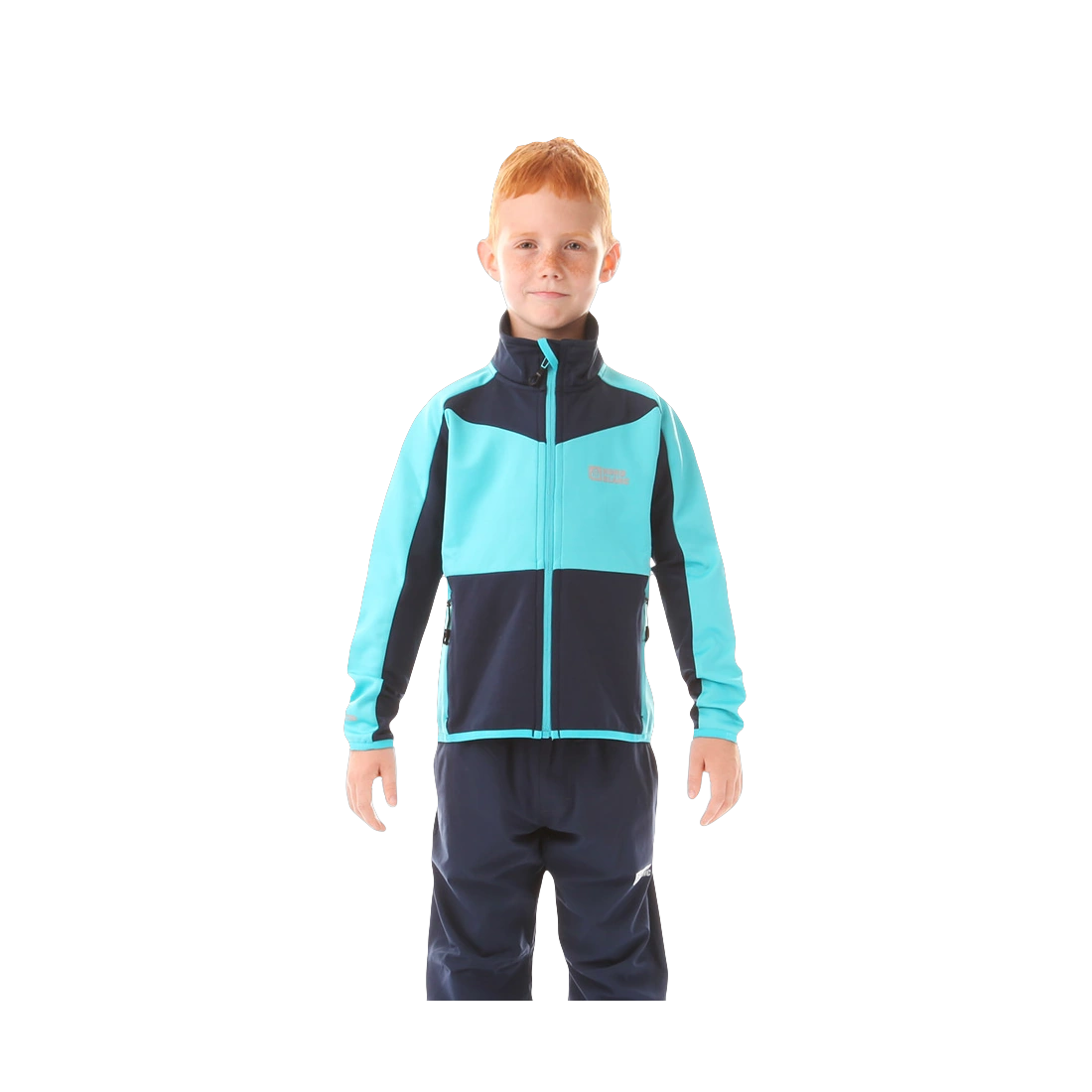 Power fleece jacket kid's - BEHOOVE blue-2