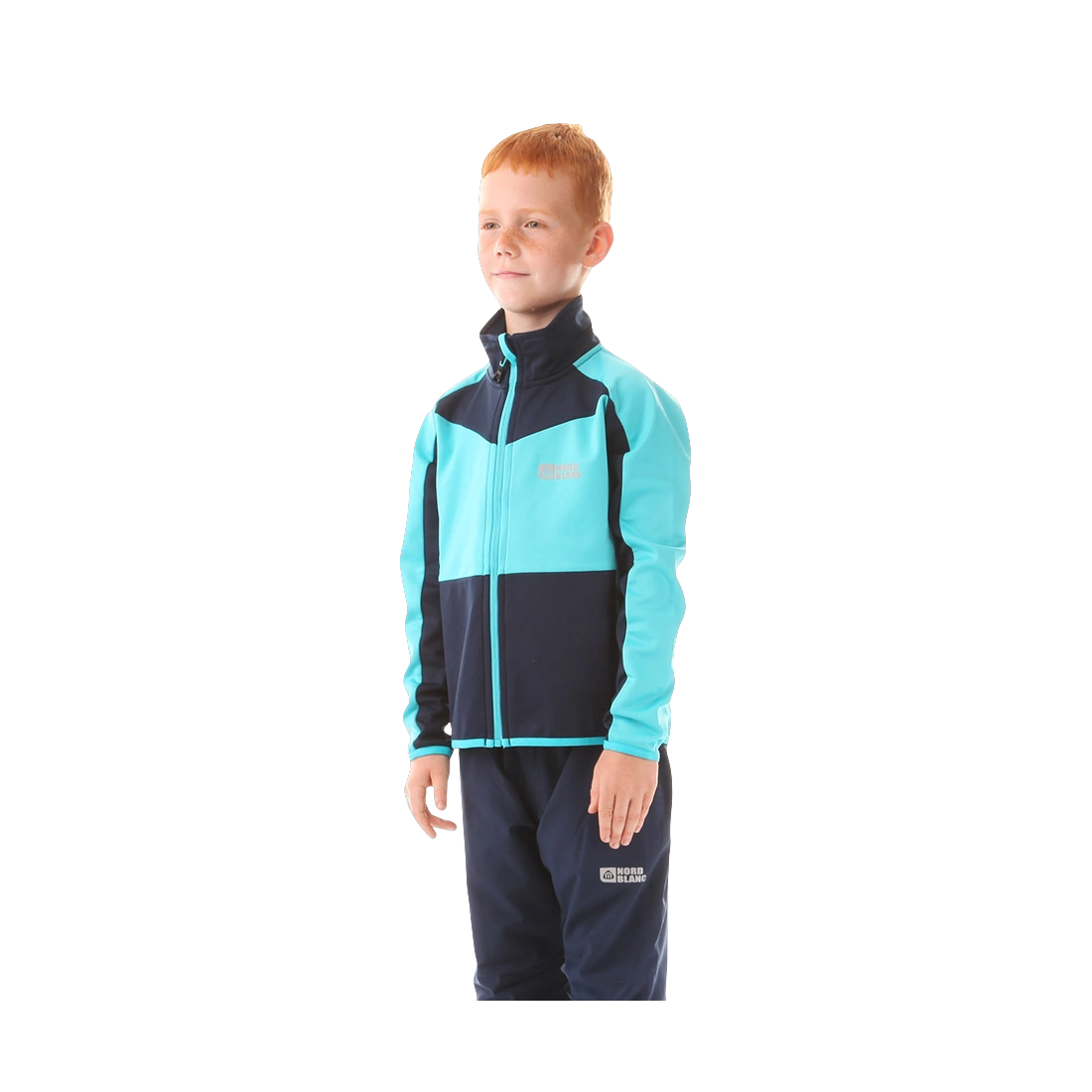 Power fleece jacket kid's - BEHOOVE blue-4