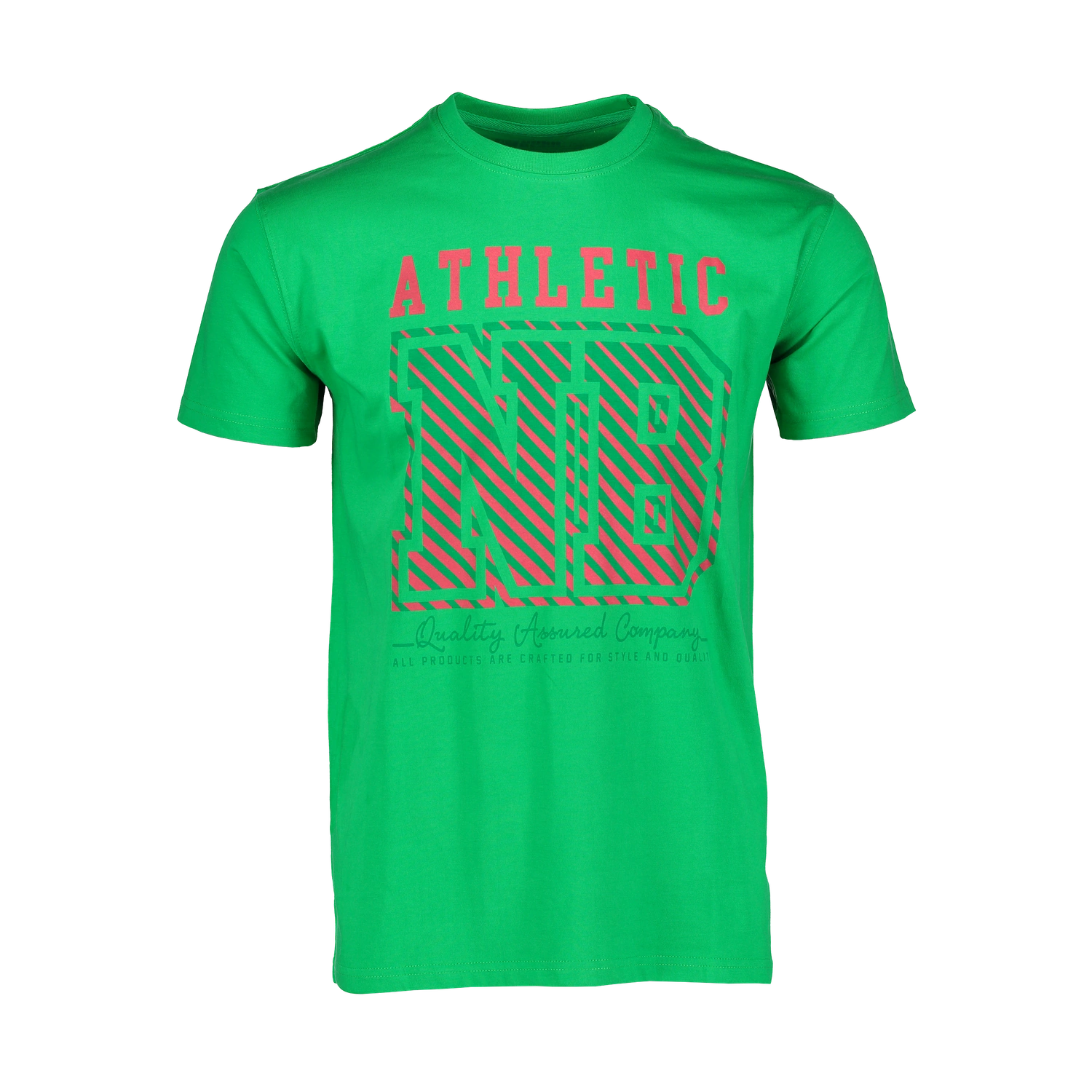 Cotton t-shirt men's - VIGOR green-1