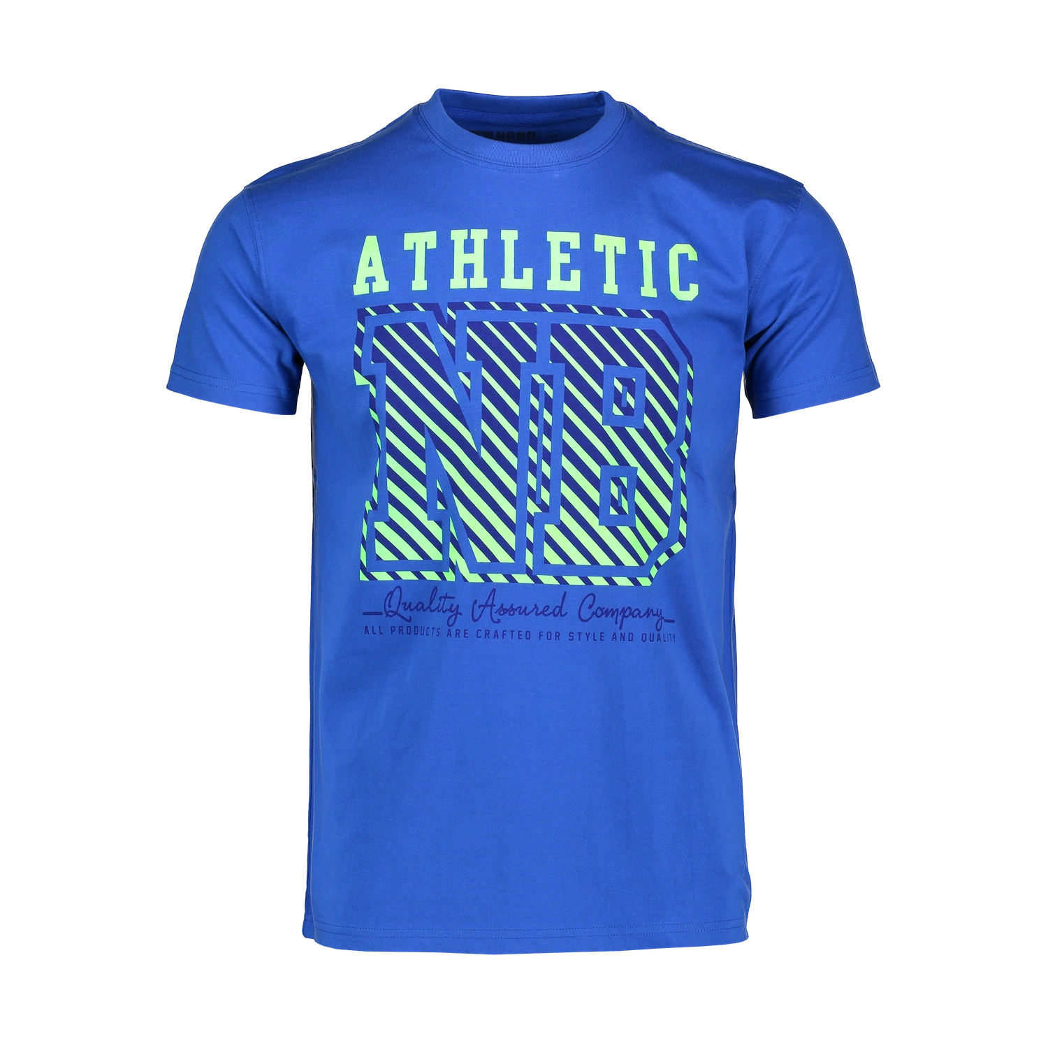 Cotton t-shirt men's - VIGOR blue-1