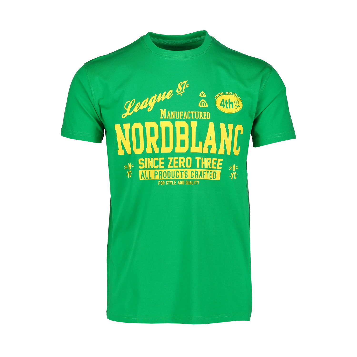 Cotton t-shirt men's - PASH green