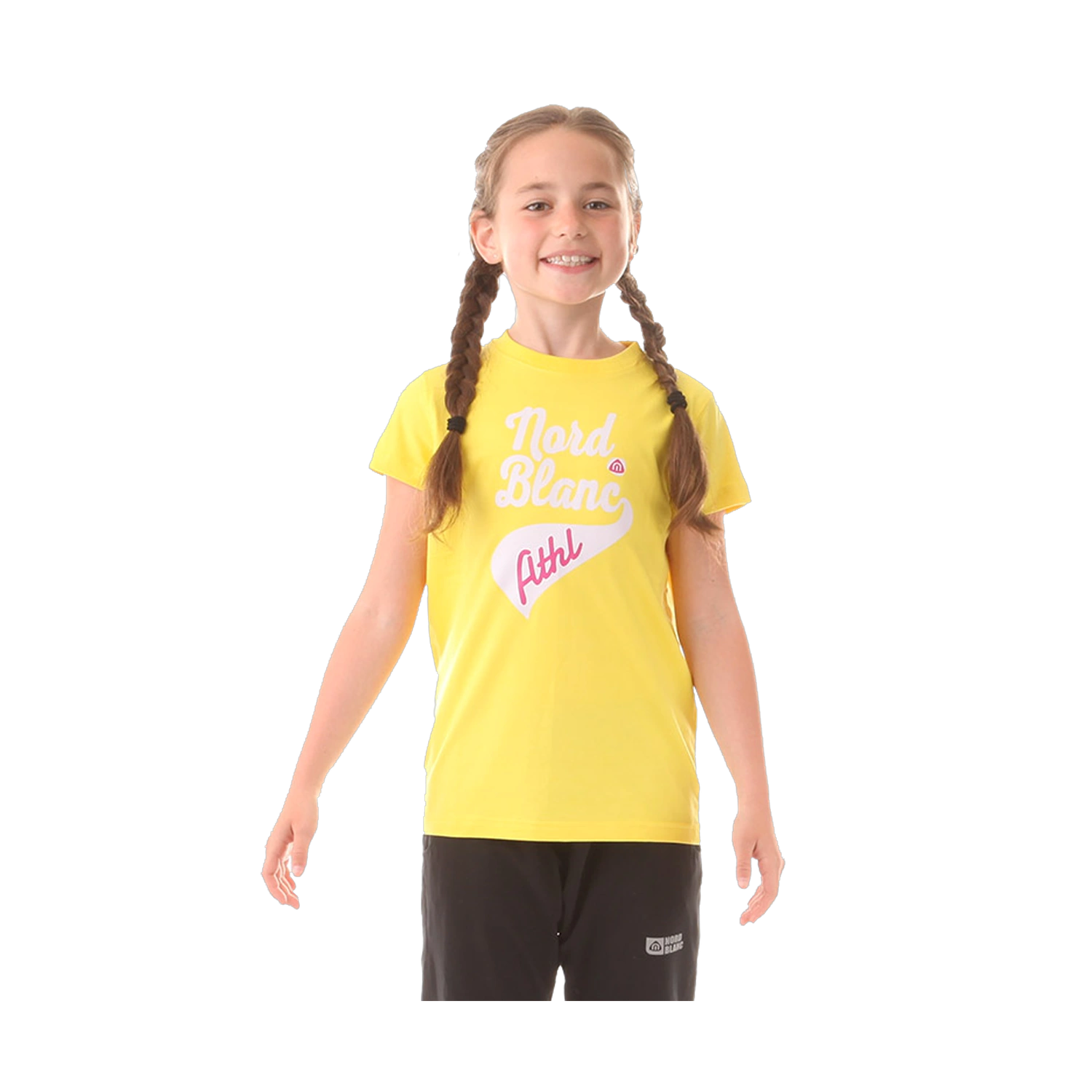 Cotton t-shirt kid's - BEING yellow