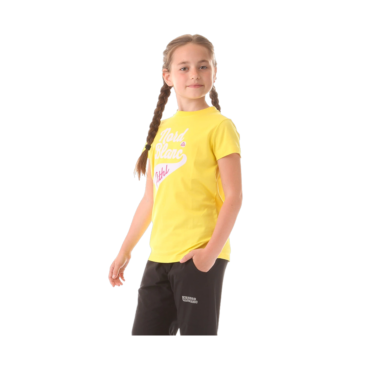 Baumwolle T-Shirt Kinder - BEING gelb-2