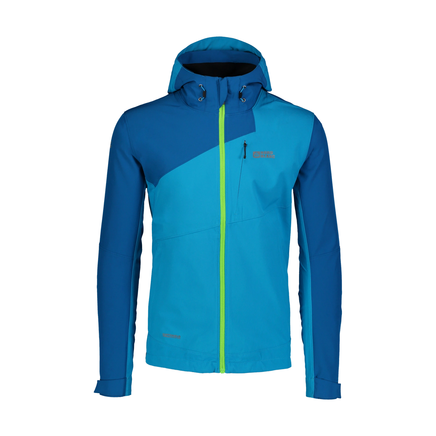 Lahka softshell jakna moška - UNEVEN modra-1