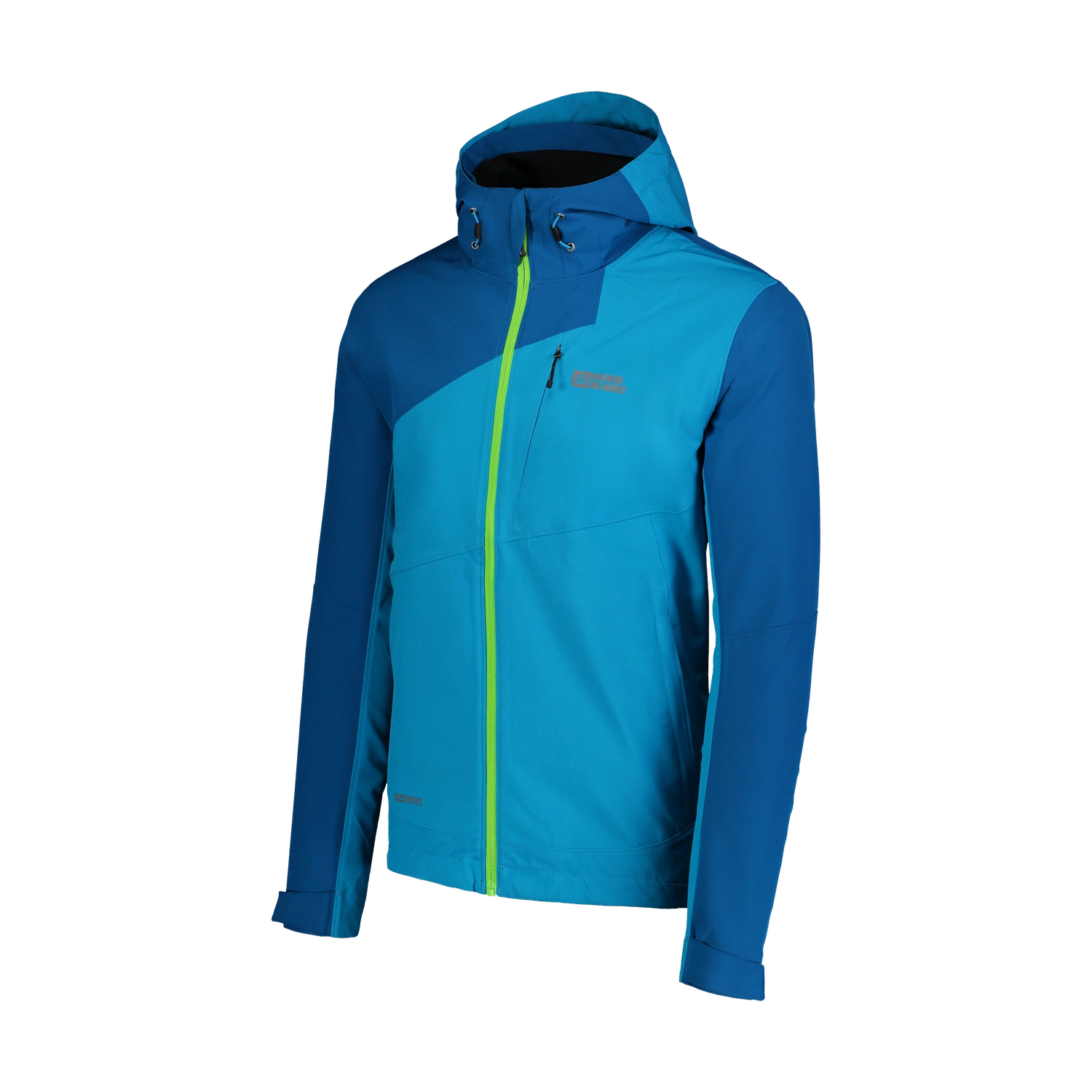 Lahka softshell jakna moška - UNEVEN modra-2