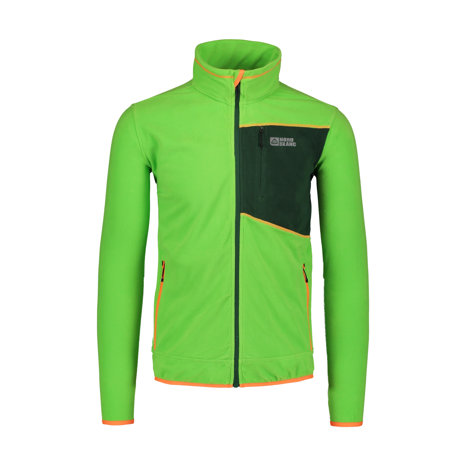 Light fleece jacket men's - FIELD green-1
