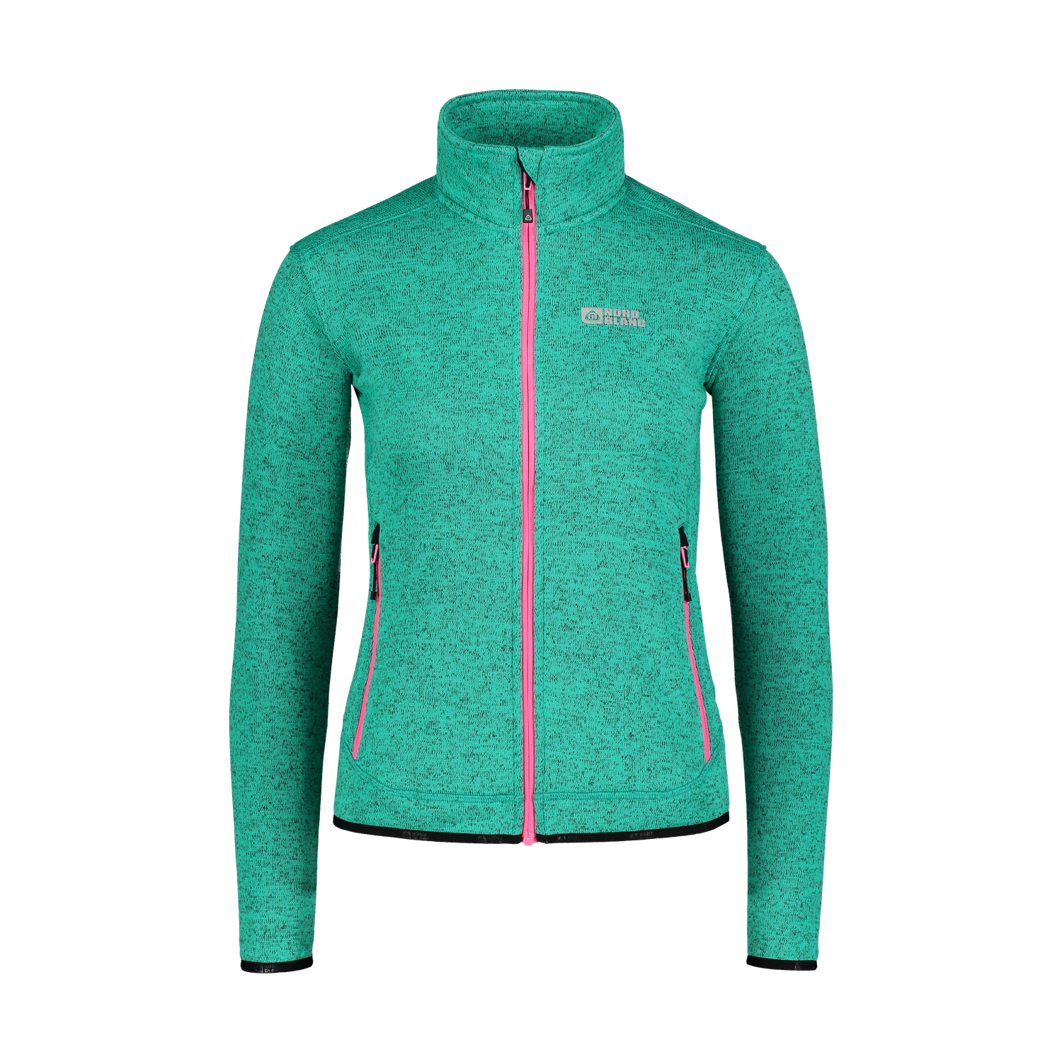 Sweater fleece women's - ACUTE green-1